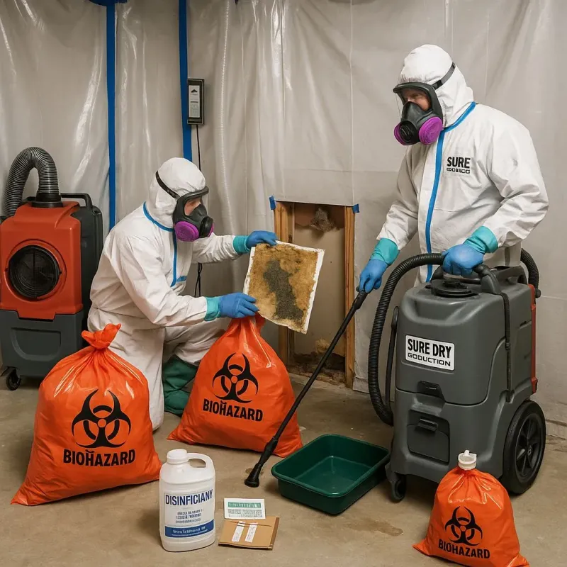 Contaminated Water Handling Protocols process in Newtown Grant, PA