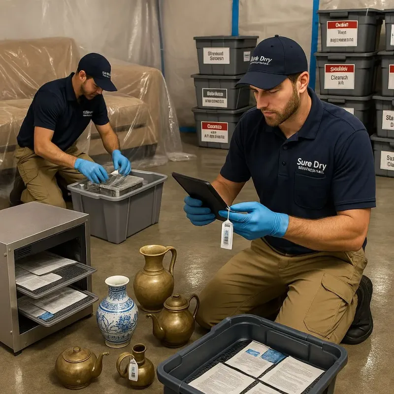 Content Protection and Restoration process in Newtown Grant, PA